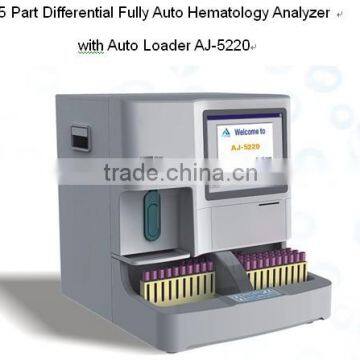 5 Part Differential Fully Auto Hematology Analyzer with Auto Loader AJ-5220