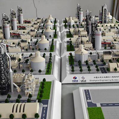 Cement Plant Model Customization Factory photo-4