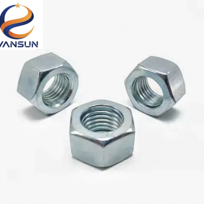 DIN 934 Carbon Steel Yellow Color Zinc Plated Hexagon Nut photo-2