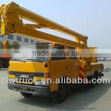 14m operation height JMC crew cab elevating platform truck