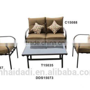outdoor furniture patio sofa set with cushion dining sofa set garden set