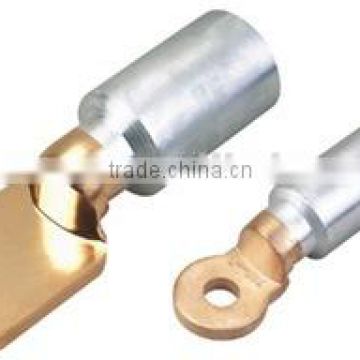 End Aluminum-Copper insulated lugs