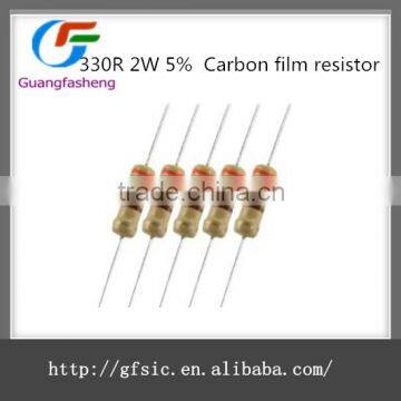 330R 2W 5% Carbon Film Resistor photo-1