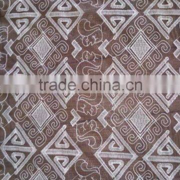 Original Embroidery Fabric Organdy Milk Silk Lace With Water Soluble Full Lace for Garment Accessory photo-4