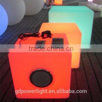 Solar LED light decotative cube with remote control YXF-5050S1