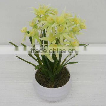 High Quality Handmade Fabric Artificial Flower Bouquet/artificial Flower Heads/ Fresh Cut Flower photo-5