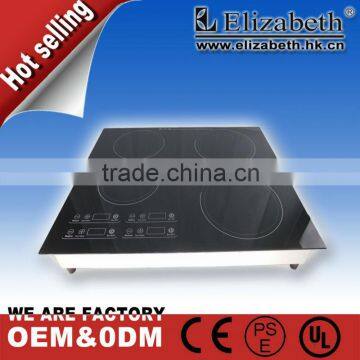 Hotel electric stove Indian 4 burner fashion induction cooker model EI-402