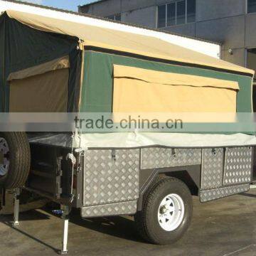 New extended large size camper trailer