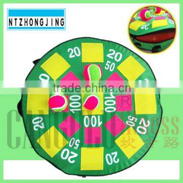 Dart game with 3 catch ball/dart Board/magnetic Dart Ball Set/air dart ball