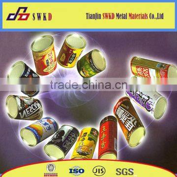 color printing tinplate sheets for tin cans containers