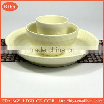 ceramic dinner color mud soil porcelain carve soup plate and sculpture mug cup and dinnerware bolw bright colorful tableware set