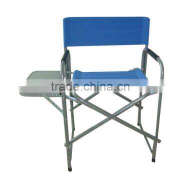 aluminum director chair with table