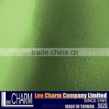 Leaf Green Taffeta Artificial Plant Material Stiff Fabric