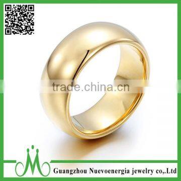 High quality jewelry cheap price tungsten gold plated ring for mens design