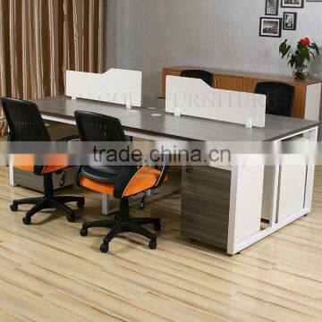 Modern office furniture linear workstation 4 person office desk (SZ-WSB351)