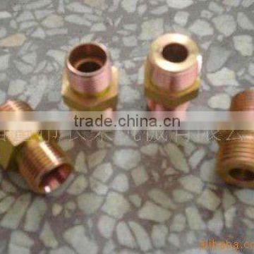 Iron nylon metric tube fitting