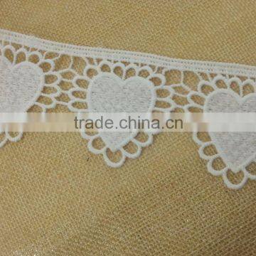 Fancy Emboridery Lace for Ladies Sweater Neckline --- H1665 photo-4