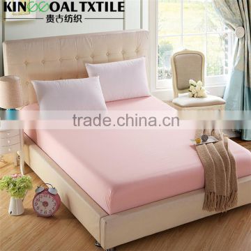 Wholesale High Quality 100% Cotton Fitted Sheet Car King Elastic Around Cotton Bed Lined