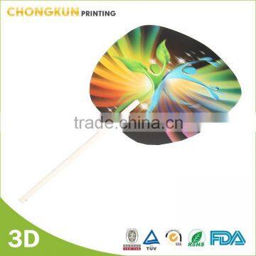 3D Lenticular Fan, Custom Print Promotional Hand Fan Quality Choice