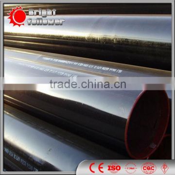 3PE steel pipe/ tube q235a/q235b erw PE steel Pipe Manufacturer