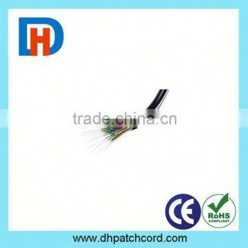 1 core GJYXCH FTTH cable with two FRP strength member and steel wire