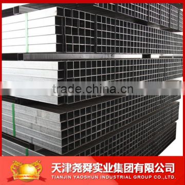 pregalvanized square rectangle steel pipe tube hollow section