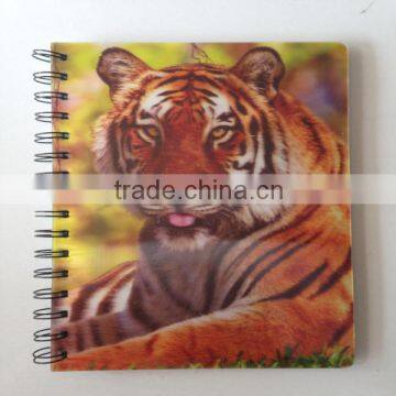 Wires Colored Pages 3D Plastic Cover Notebook photo-3