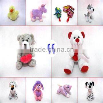 6-8 inch gifts plush mini teddy bear with heart