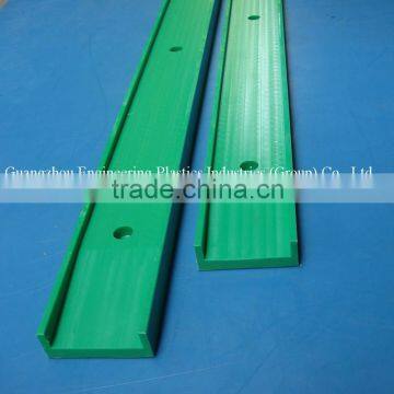 Guangzhou Engineering Plastics CNC Machining UHMW-PE Guide Rail Plastic Guide Rail photo-3