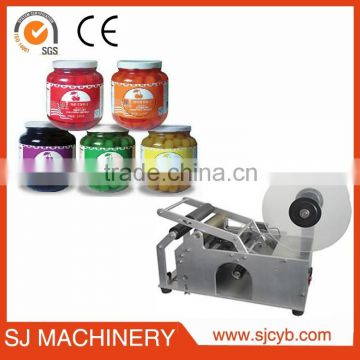 New semi-auto labeling machine for plastic bottle