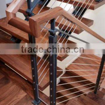 factory custom modern stairs wood stair design