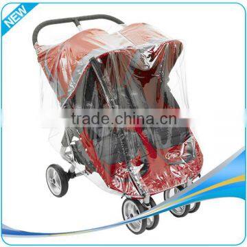 Customized baby stroller pvc rain cover sheet