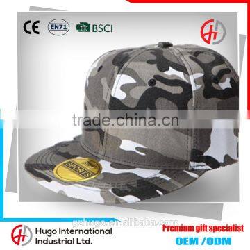 New Korean Fashion Custom Men's Multicolor Camouflage Adjustable Military Camping Cotton Hip-hop Snapback Camo Baseball Cap
