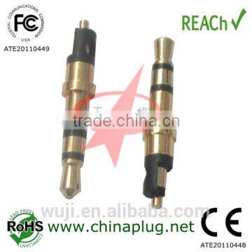 Useful 19.6L 2.5mm gold-plated plug suitable for the motorola radio communication