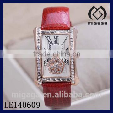 clear rhinestone set fashion watch*rhinestone flower fashion watch for women