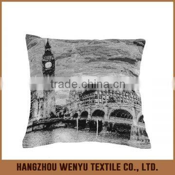 PLUS car cushion pillow chenille jacquard cushion pillow case