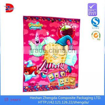 stand up laminated aluminum plastic sugar packing bag 100kg