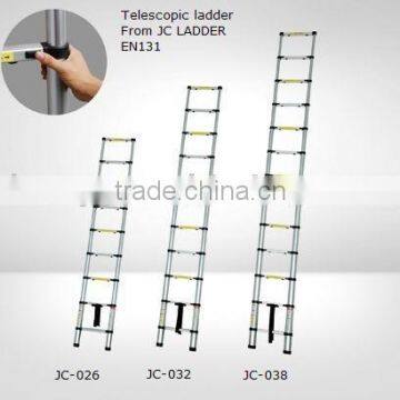 Aluminum telescopic ladder EN131-6