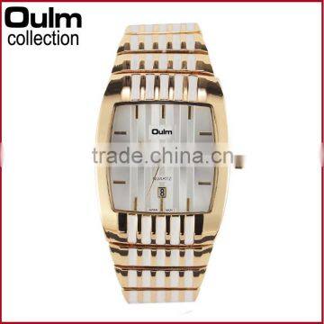 Oulm Brand Gold Alloy Watch, Women's Watch for Sale, Lady Fashion Watch