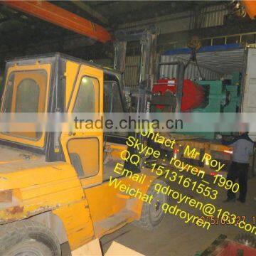 Automatic Waste Tire Recycling Line Double Shaft Tire Shredder Machine