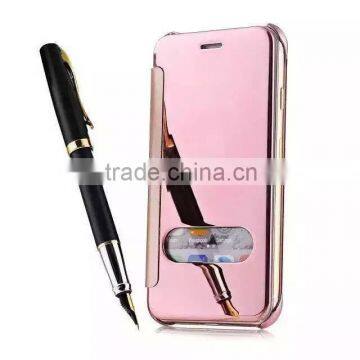 New View Mirror Smart Flip Case Cover For Apple Iphone 6 6s Plus
