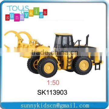 Modern die cast miniature car model toy Forklift truck