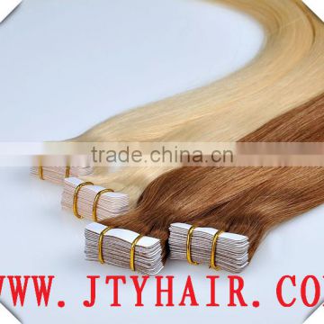 High quality blonde color prebondle tape tip hair extension