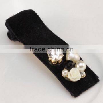 Ladies Fancy Lovely Flower Beads Hair Clip Hair Accessory photo-5