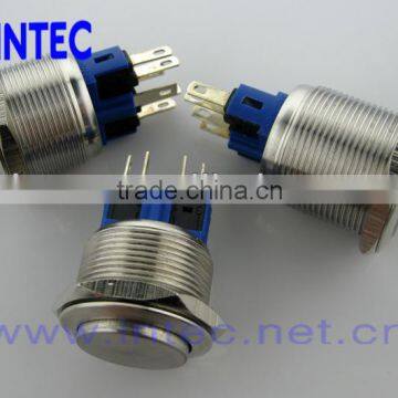 22mm metal switch, pushbutton switch, LED pushbutton switch