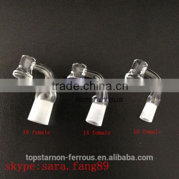 Wholesale domeless quartz nail 10mm 14mm 18mm male female for smoking