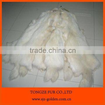 Factory prices white raccoon fur trim for hood