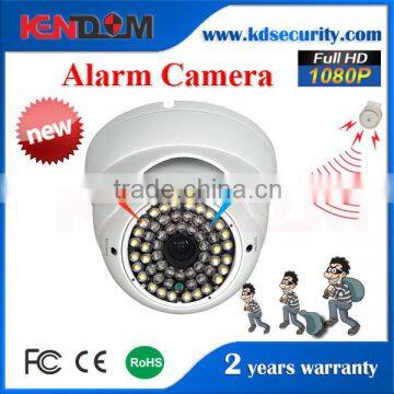 Wholesale Cheap megapixel Dome Alarm IP POE Camera metal case Vandalproof wall-mounted Dome AHD Camera