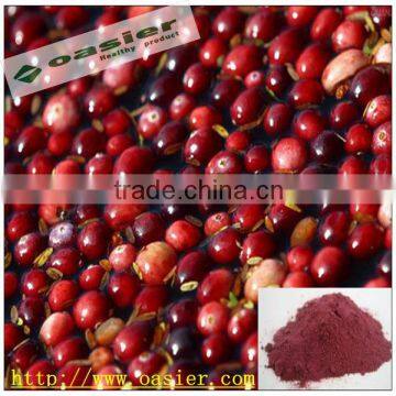 Natural Cranberry extract 40%OPC used to Clean-up vessels