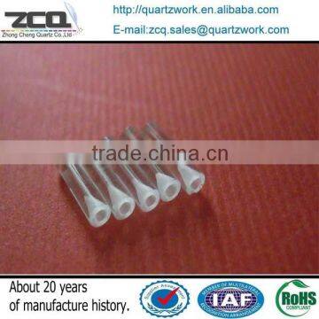 Polishing Surface Capillary Quartz Glass Tube Perforated Or Not